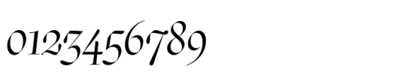 Salter Italic Font OTHER CHARS