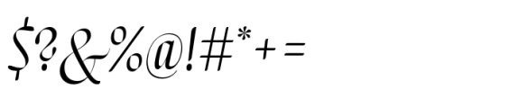 Salter Italic Font OTHER CHARS