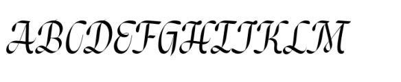 Salter Italic Font UPPERCASE