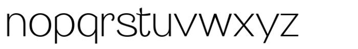 Saltern Extra Light Font LOWERCASE