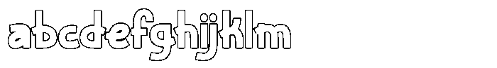 Saltero Outline FONT