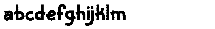 Saltero Rough FONT