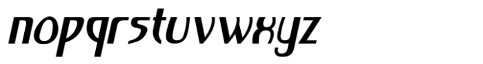 Saltrone Italic Font LOWERCASE