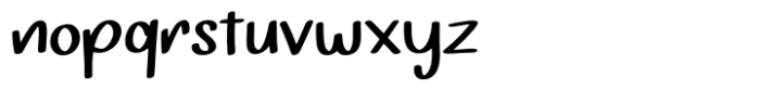 Salty Teriyaki Font LOWERCASE