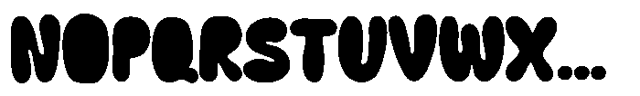 Saltyfine Font UPPERCASE