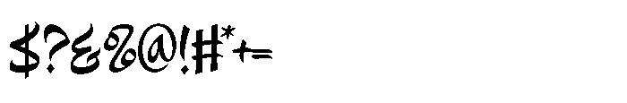 Saltza Font OTHER CHARS