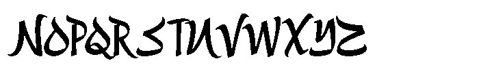 Saltza Font UPPERCASE