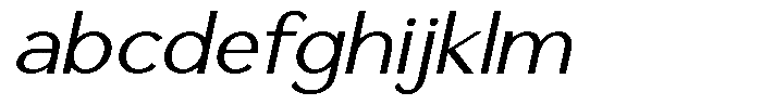 Saluna Italic Light FONT