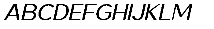 Saluna Italic Regular Font UPPERCASE