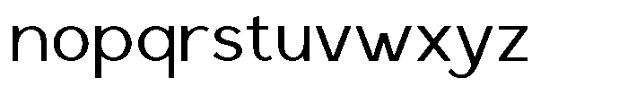 Saluna Light Font LOWERCASE