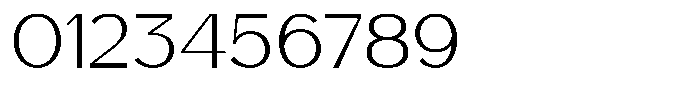 Saluna Thin Font OTHER CHARS