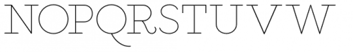 Salve Serif Font UPPERCASE