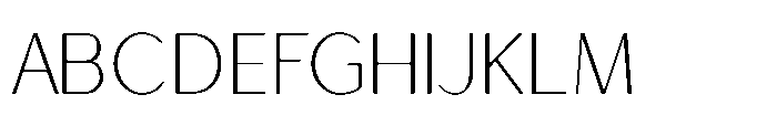 Salvea Light Font UPPERCASE