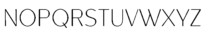Salvea Light Font UPPERCASE