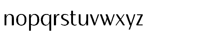 Salvea Medium Font LOWERCASE
