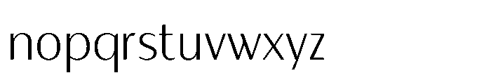 Salvea Regular Font LOWERCASE