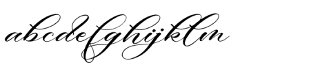 Salysta Victoria Regular Font LOWERCASE