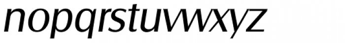 Salzburg Serial Italic Font LOWERCASE