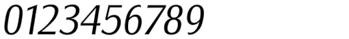 Salzburg Serial Light Italic Font OTHER CHARS