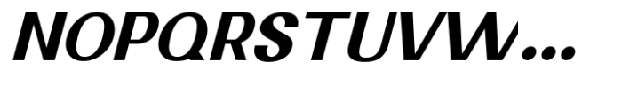 Sam Gimignano Italic Black Font UPPERCASE