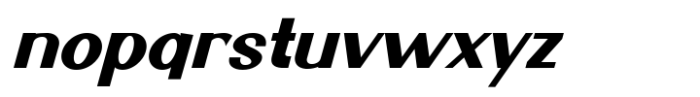 Sam Gimignano Italic Black Font LOWERCASE