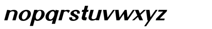 Sam Gimignano Italic Bold Font LOWERCASE