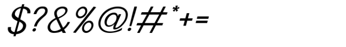 Sam Gimignano Italic Extra Light Font OTHER CHARS