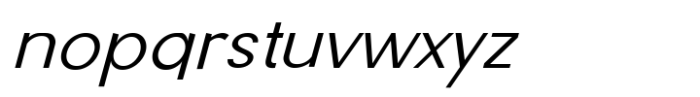 Sam Gimignano Italic Extra Light Font LOWERCASE