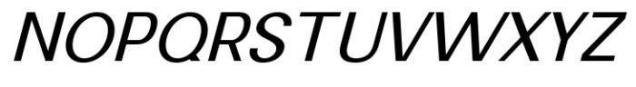 Sam Gimignano Italic Regular Font UPPERCASE
