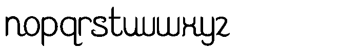 Samaria Font LOWERCASE