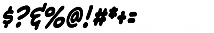 Samaritan Tall Lower Bold Italic Font OTHER CHARS