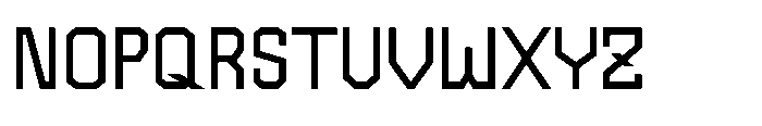 Sambiratta Font UPPERCASE