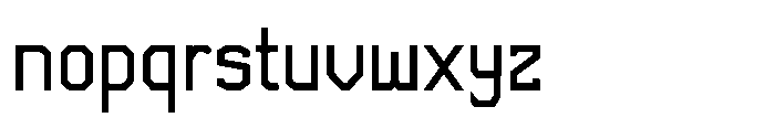 Sambiratta Font LOWERCASE