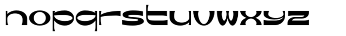Samerang Display Font LOWERCASE