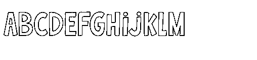 Samill Gufron Outline Regular FONT