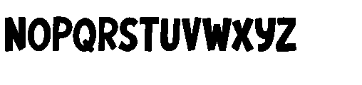 Samill Gufron Regular Font LOWERCASE
