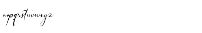 Sammybliss Regular Font LOWERCASE