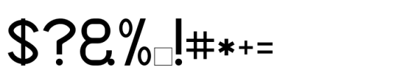 Samoela Regular Font OTHER CHARS