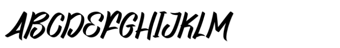 Samoles Italic Font UPPERCASE