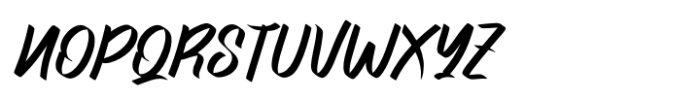Samoles Italic Font UPPERCASE