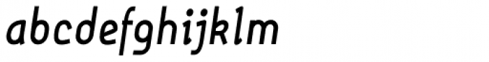 Samsheriff Narrow Bold Italic Font LOWERCASE