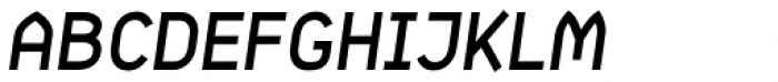 Samsheriff Wide Extra Bold Italic Font UPPERCASE