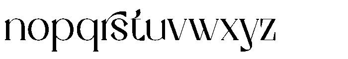 Samthing Regular Font LOWERCASE