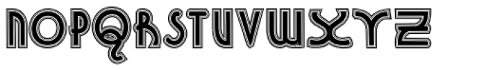 Samuello 1 Lined Font LOWERCASE
