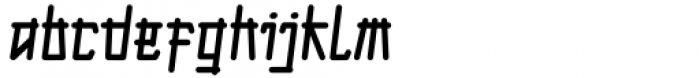 Samuri Regular Font LOWERCASE