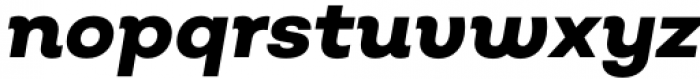 Samy Alt ExtraBold Oblique Font LOWERCASE