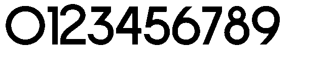 San Deco Regular Font OTHER CHARS