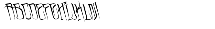 San Jose Graffiti Slant Font UPPERCASE