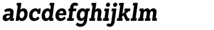 Sanchez Condensed Bold Italic Font LOWERCASE