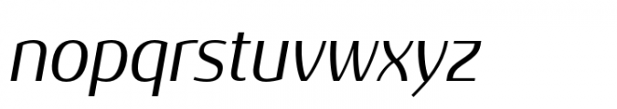 Sancoale Gothic Norm Regular Italic Font LOWERCASE